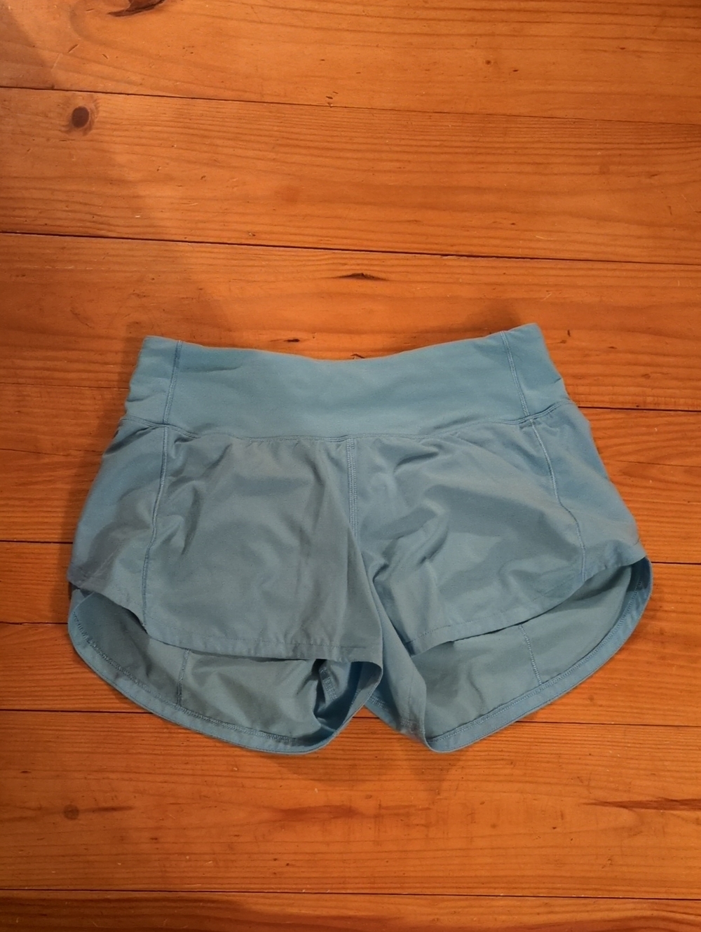Lululemon Light Blue Women's Running Shorts
